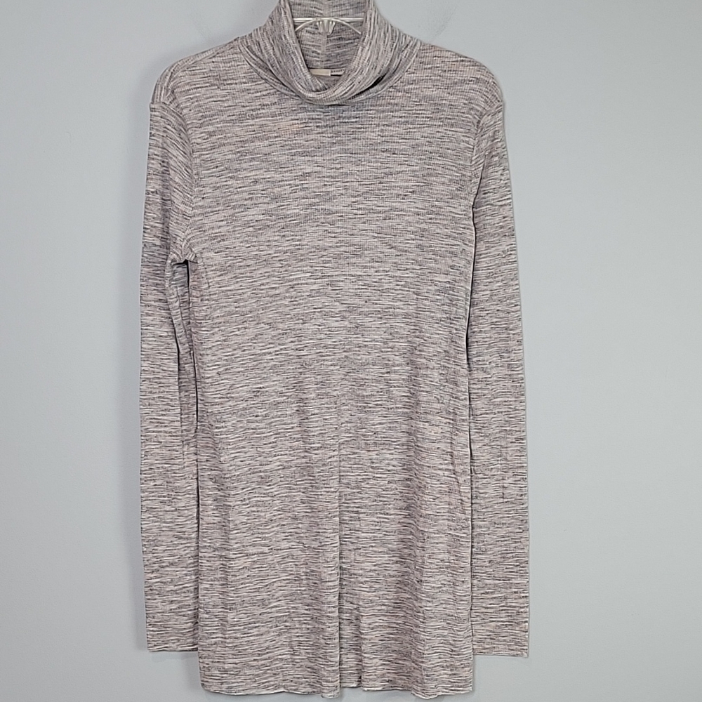 We The Free split back turtleneck tunic top size Small